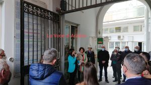 25 Aprile, una targa nel cortile del Municipio
