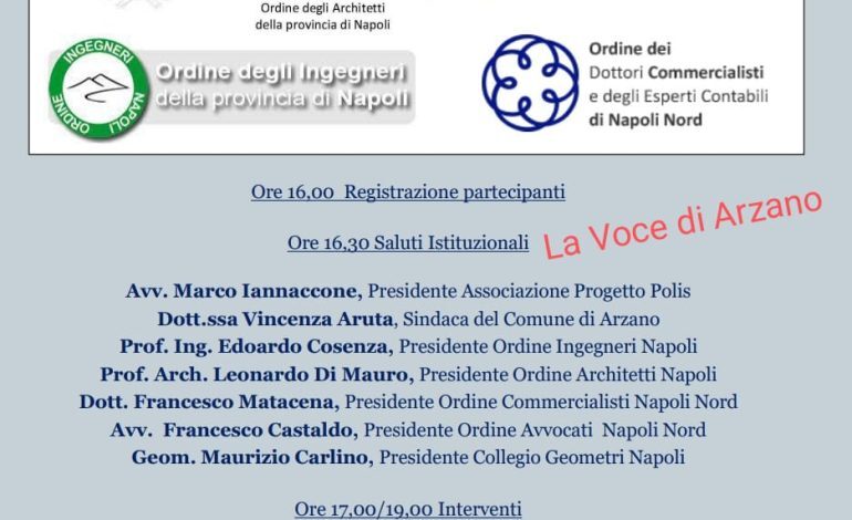 Importante convegno sul PNRR organizzato da “Progetto Polis”