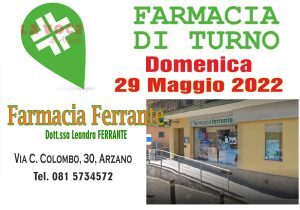 La farmacia di turno oggi
