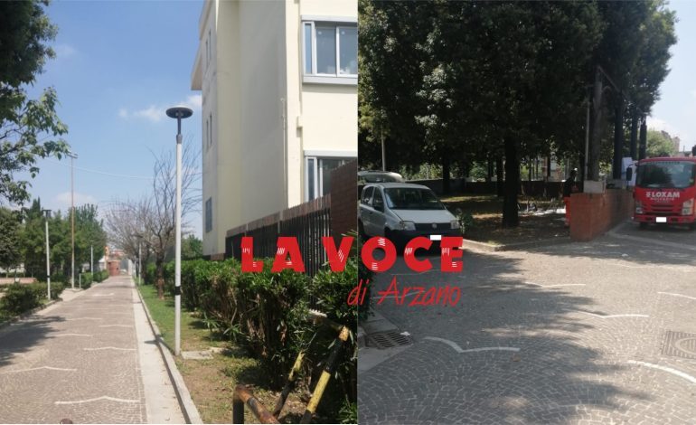 Villa Comunale, potenziata l’illuminazione
