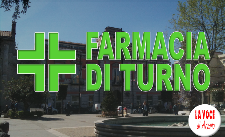 La farmacia di turno questa domenica