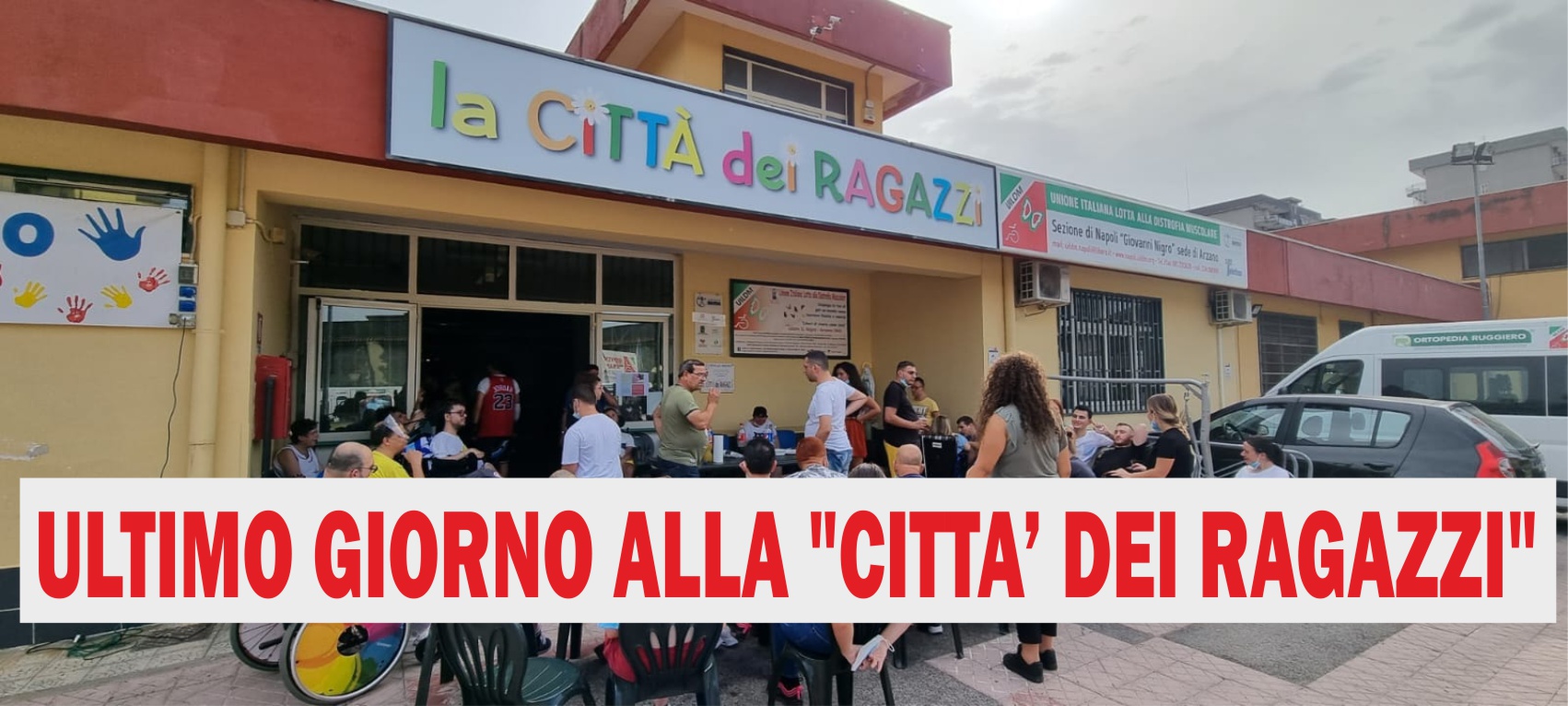 Ultimo giorno della UILDM nella sede de “La città dei ragazzi”