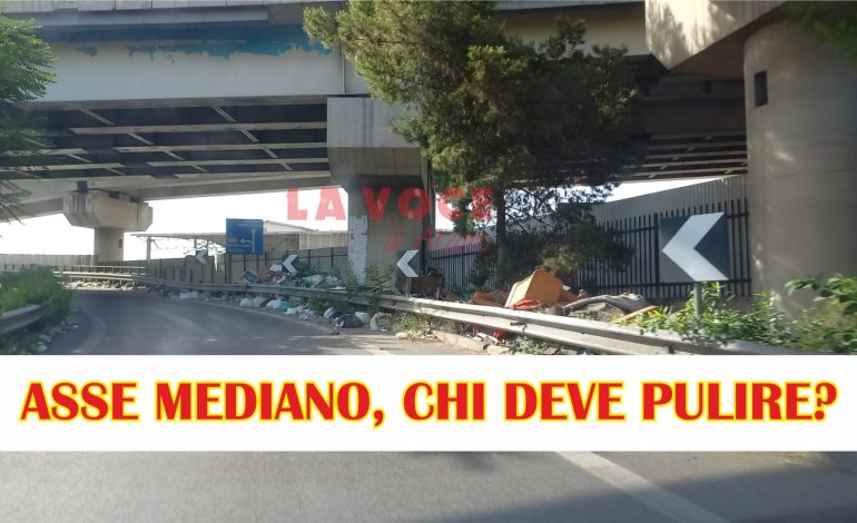 Svincoli dell’Asse Mediano di Arzano completamente abbandonati