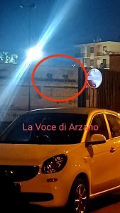 Tela di Penelope, i vandali anche sul tetto