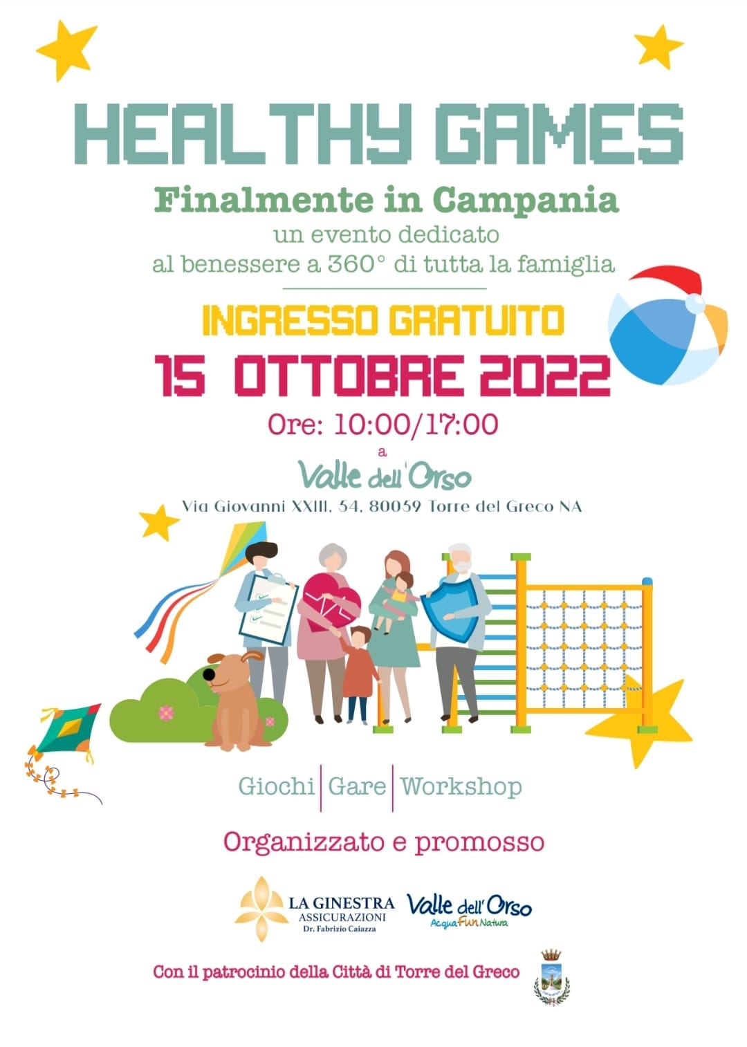 “Healthy games” un evento organizzato da un arzanese