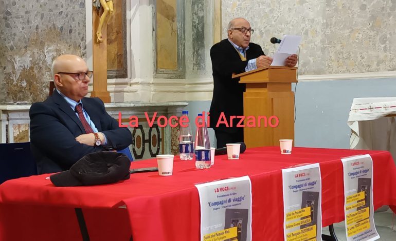 Presentazione del libro “Compagni di viaggio”, partecipazione modesta. Assente tutta la “cultura” arzanese