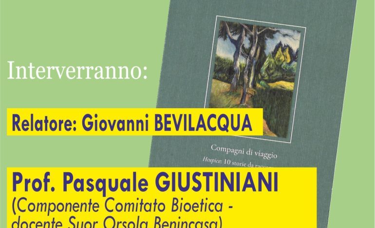 “Compagni di viaggio” il libro del dottor Andrea Piscopo sarà presentato sabato 19 novembre