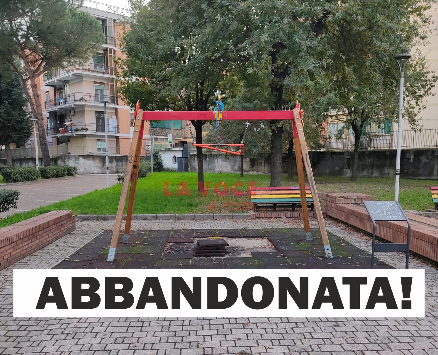 Villa sempre più abbandonata. Uno chalet dovrebbe salvare tutto?