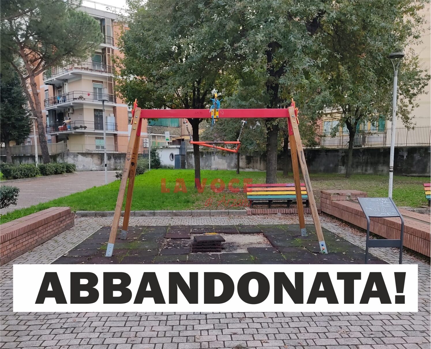 Villa sempre più abbandonata. Uno chalet dovrebbe salvare tutto?