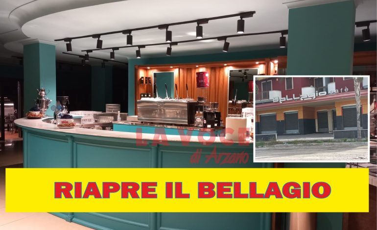 Conto alla rovescia per la riapertura del nuovo “Bellagio Cafè”