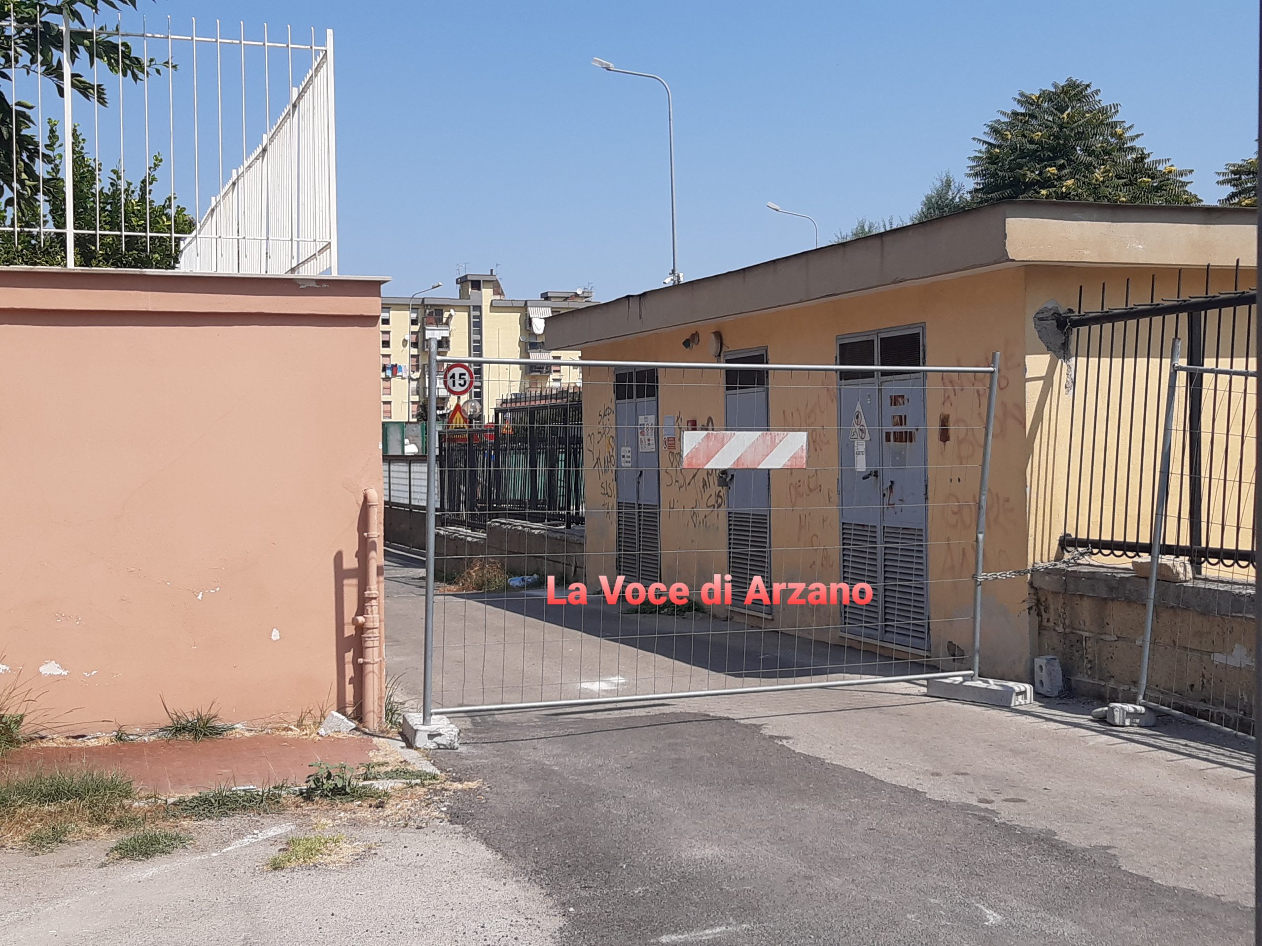 Isola Ecologica chiusa per lavori