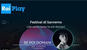 Un pizzico di Arzano al festival di Sanremo con LDA