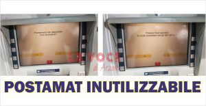 Sabato, domenica e lunedi, non è Eduardo ma l’inefficiente Postamat arzanese