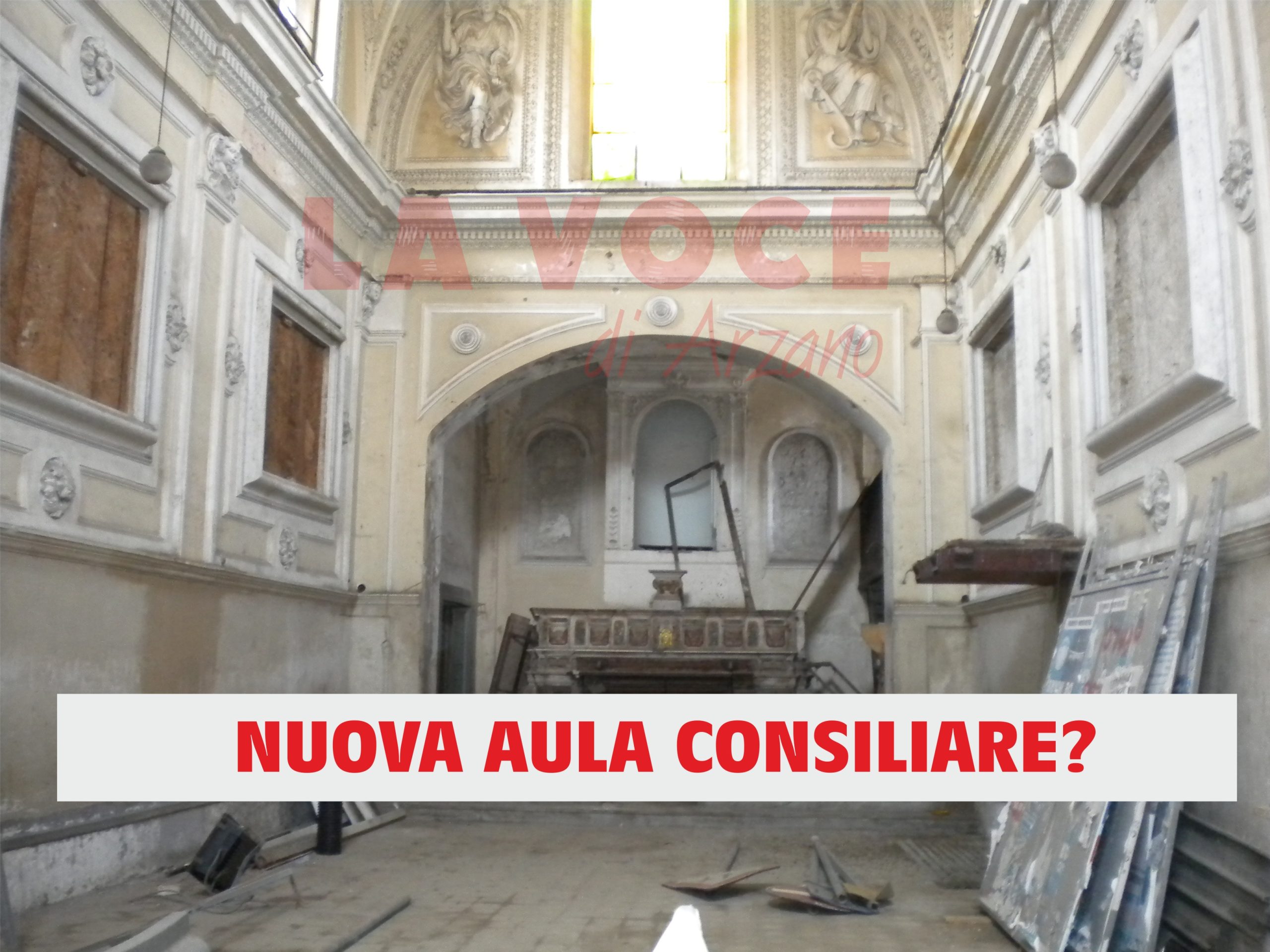 Cappella dell’Immacolata, nuova aula consiliare o riconsegna alla Curia?