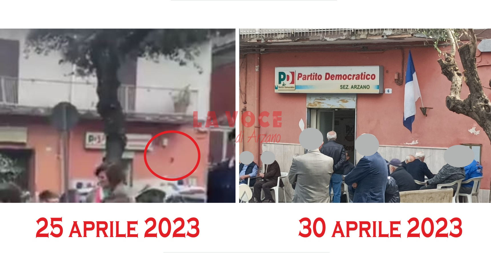 Partito Democratico, “dimentica” il 25 aprile, non porta bene al Napoli