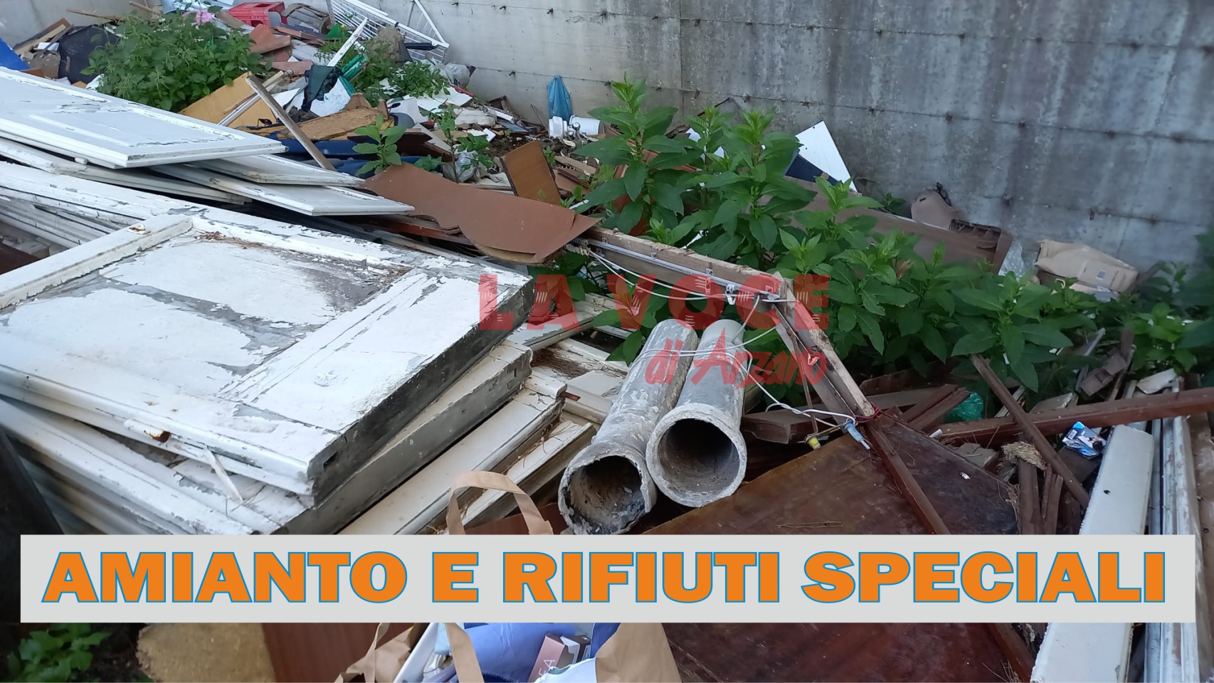 Bomba ecologica sulle rampe dell’Asse Mediano