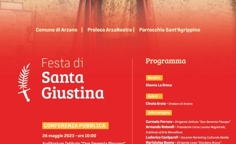 Festa di Santa Giustina, venerdì 26 conferenza pubblica