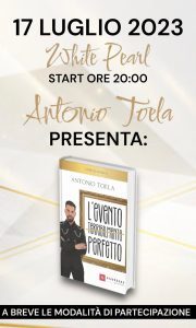 “Evento terribilmente perfetto” il libro di Antonio Piscopo (Toela)