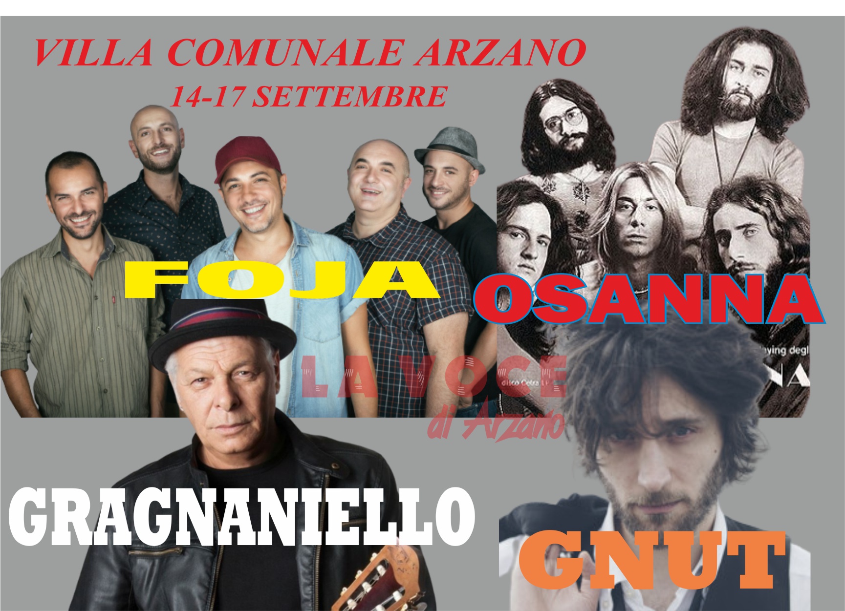 “MusichiAMO” a settembre quattro concerti nella villa comunale