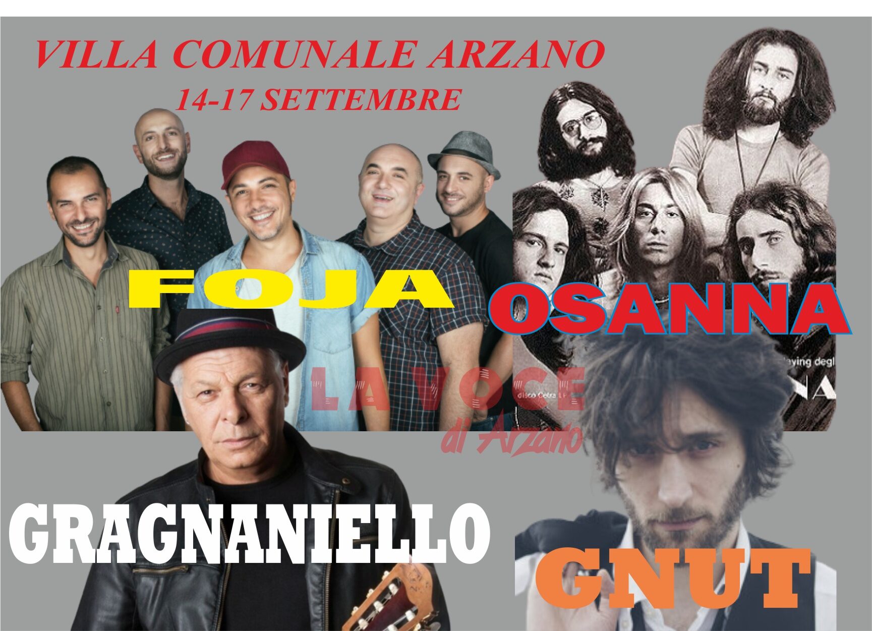 “MusichiAMO” a settembre quattro concerti nella villa comunale