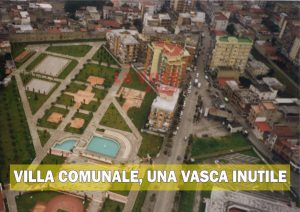 Villa comunale, trasformare la vasca in un anfiteatro