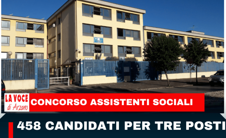 Tre posti di assistente sociale, domani la preselezione all’IIS “Don Geremia Piscopo”