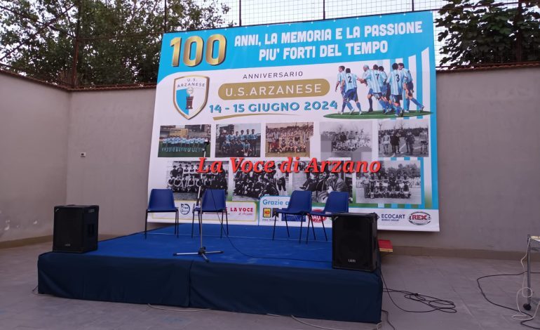 Parte il centenario dell’U.S. Arzanese, aprono Enrico Fedele e Salvatore Caiazza