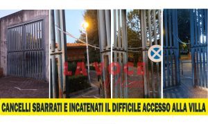 Si spengono le luci del palcoscenico e la villa comunale è sempre meno sicura