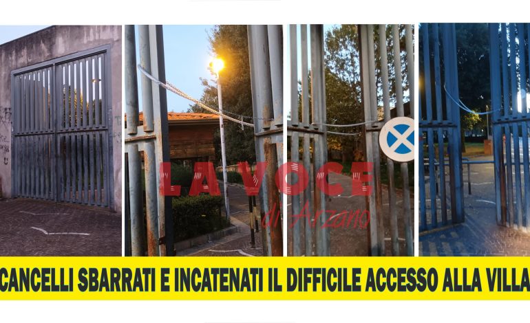 Si spengono le luci del palcoscenico e la villa comunale è sempre meno sicura
