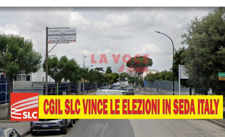 La Slc Cgil vince le elezioni Rsu in Seda Italy
