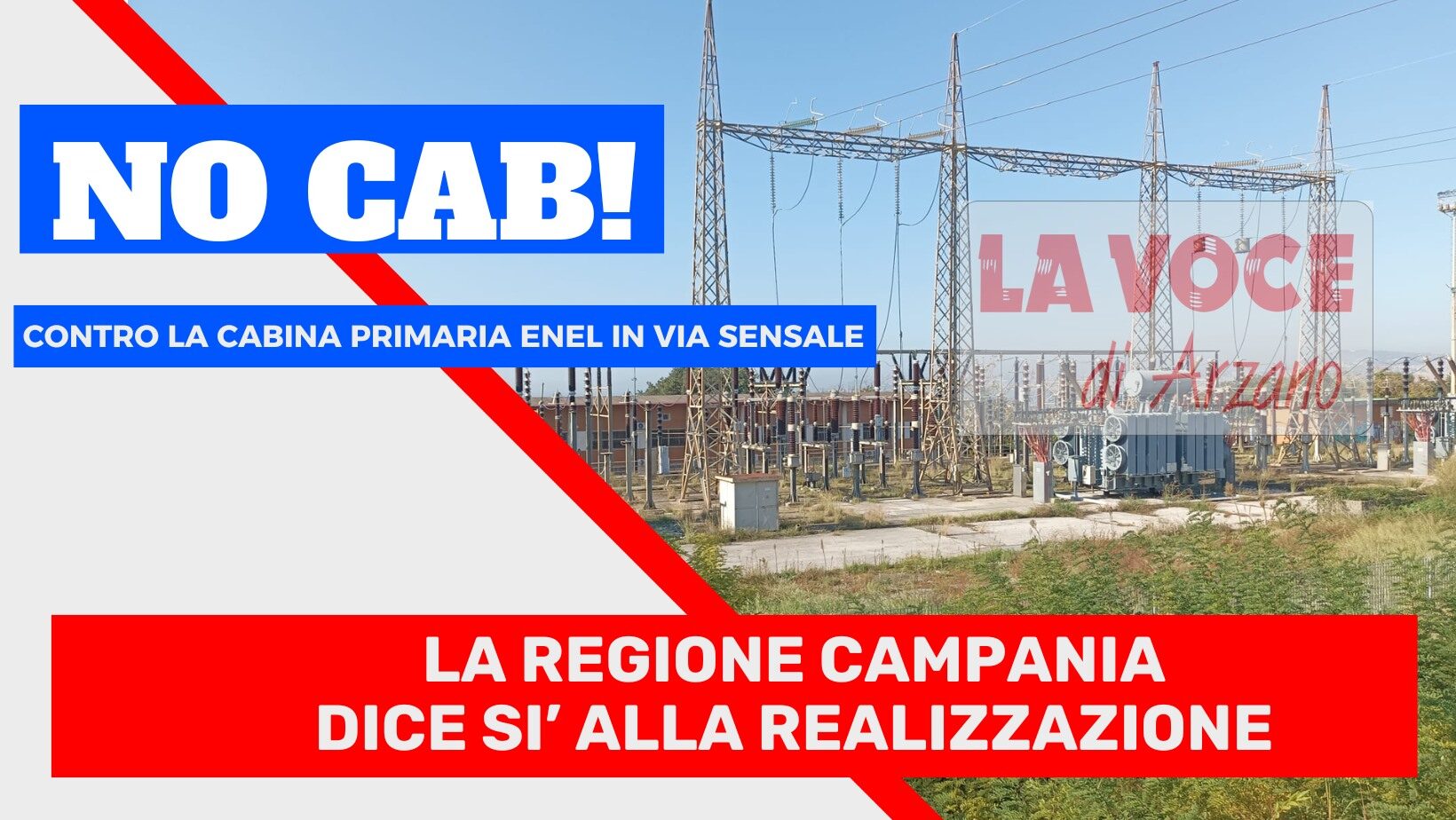 La Regione Campania autorizza la costruzione della cabina primaria