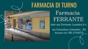 La farmacia di turno ad Arzano