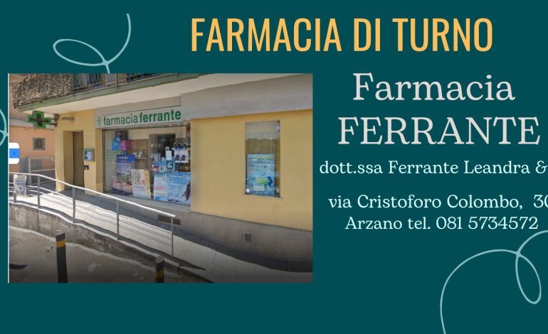 La farmacia di turno ad Arzano