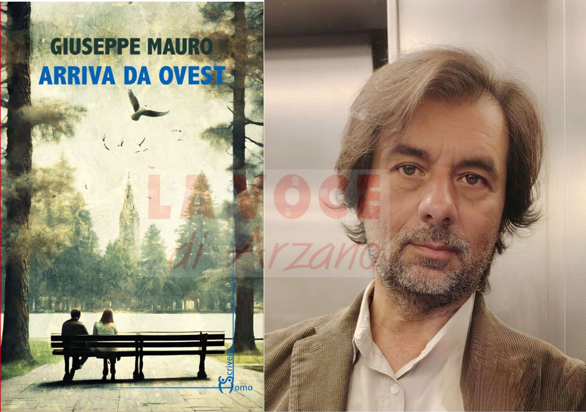 “Arriva da ovest” il nuovo libro di Giuseppe Mauro