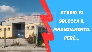 Stadio “Sabatino De Rosa” si sblocca il finanziamento, con una rinuncia