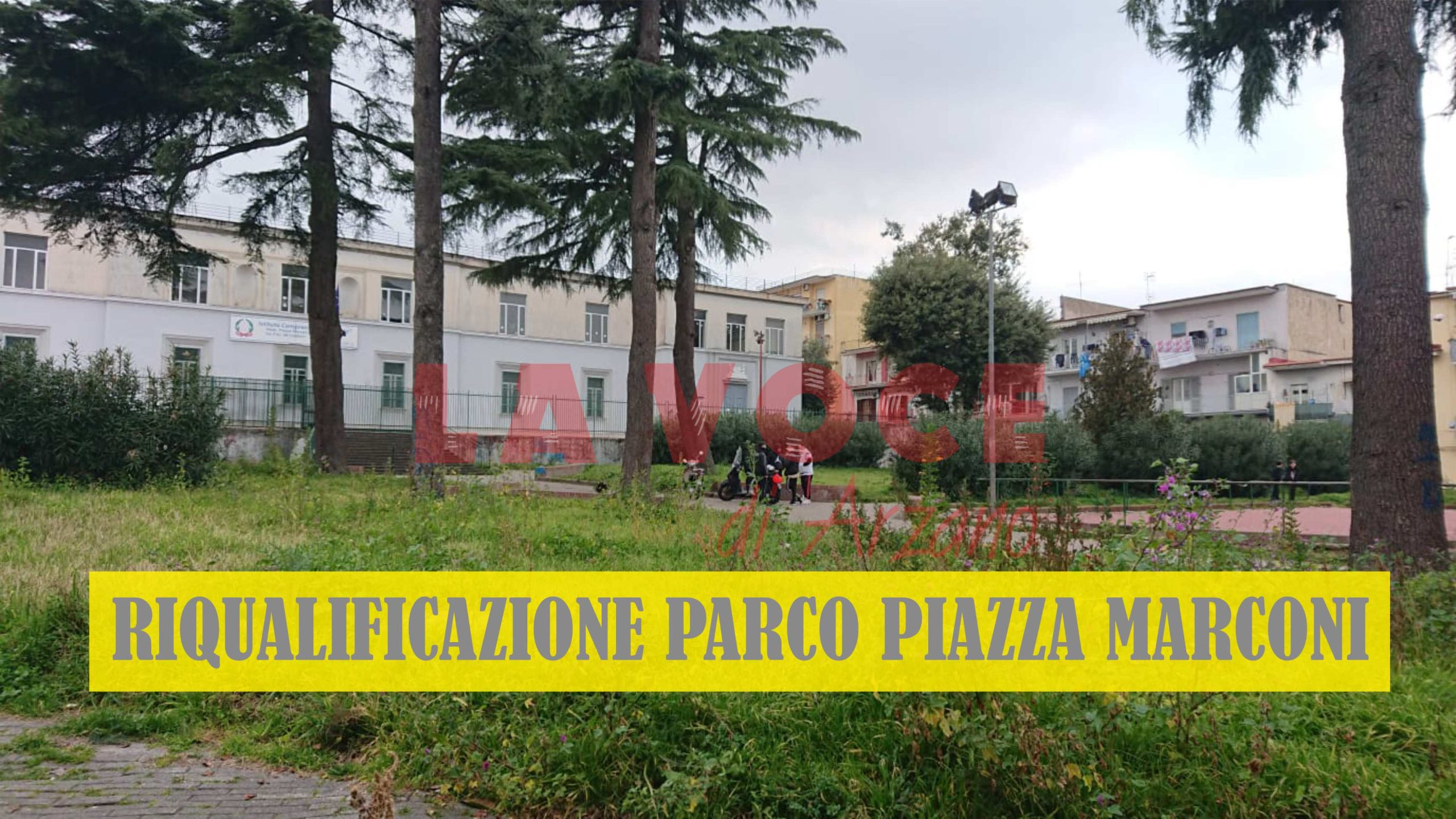 Parco piazza Marconi, nominato il progettista per la riqualificazione