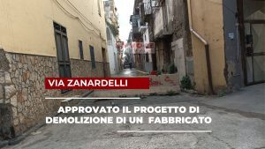 Via Zanardelli, approvato il progetto esecutivo per la demolizione in danno di un fabbricato